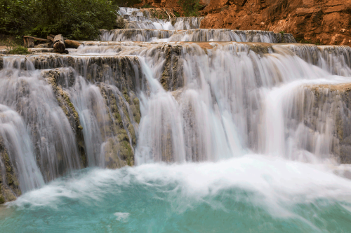 HAVASUPAI BEAVER FALLS by Rocky LaRose